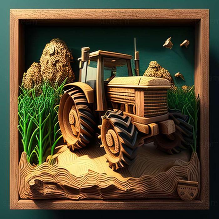 3D модель Гра Farming Simulator 16 (STL)